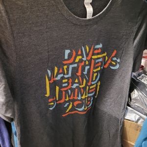 Dave Matthews Band concert tshirt